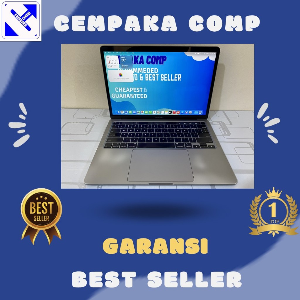 MacBook Pro Retina 13 2020 Core i5 16GB 1TB Garansi Not M1 M2