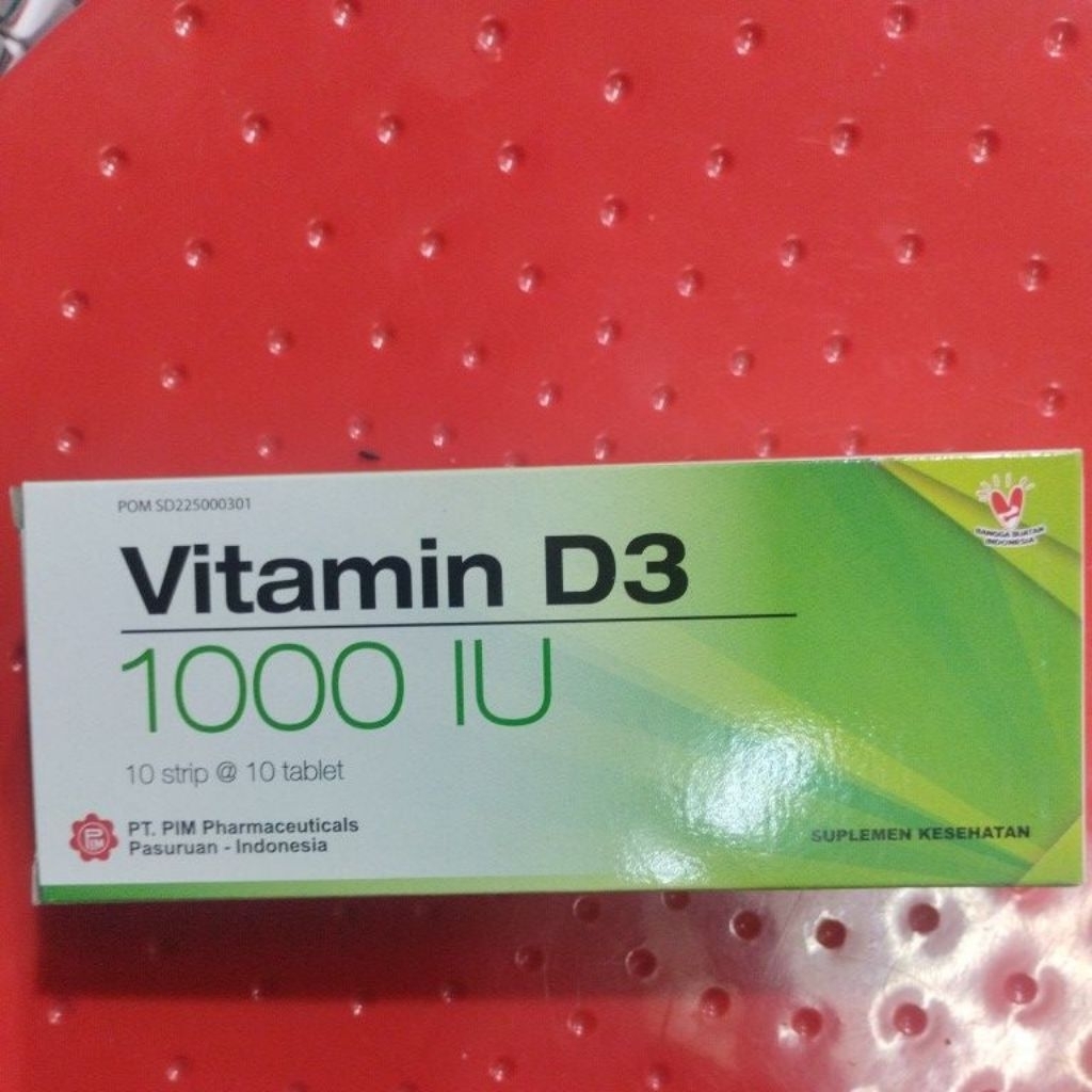 vitamin d3 1000 iu box 100 tablet