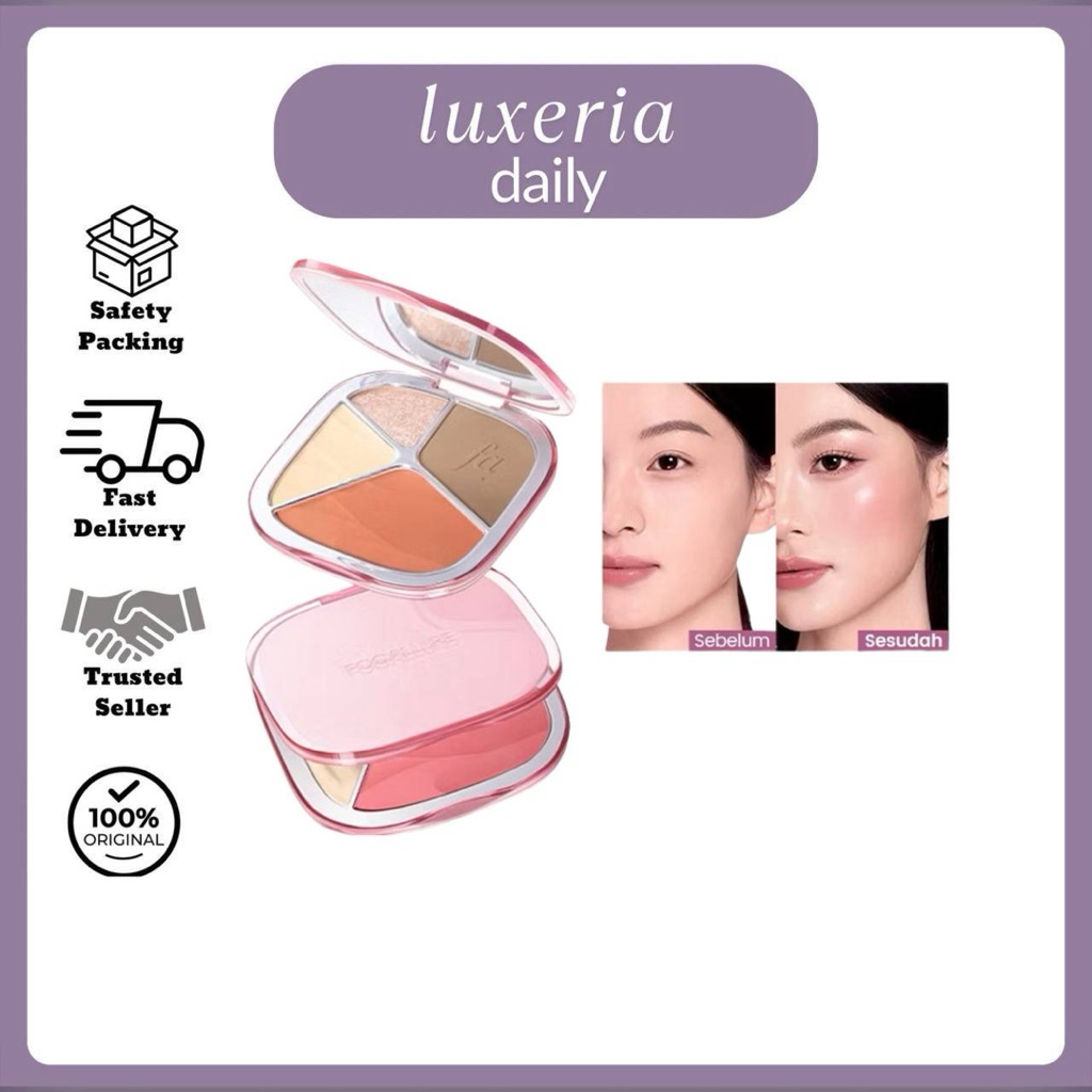 Focallure Face Palette Multi-color
