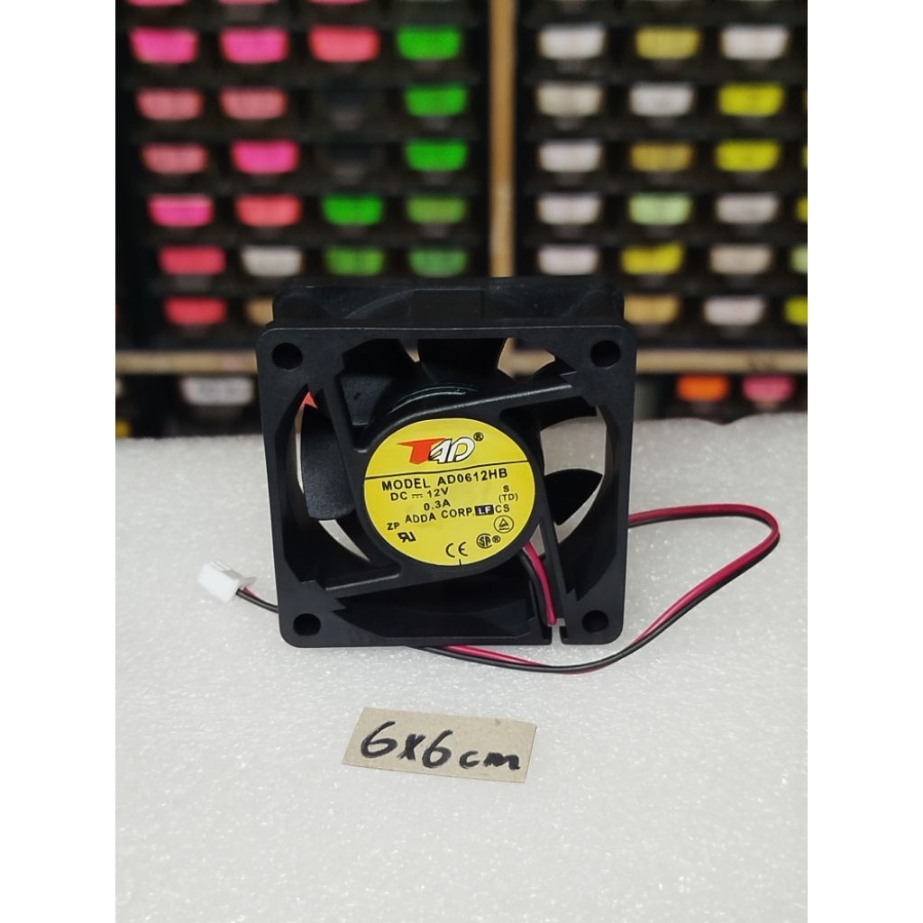 fan 12volt dc 6cm kipas dc 12volt