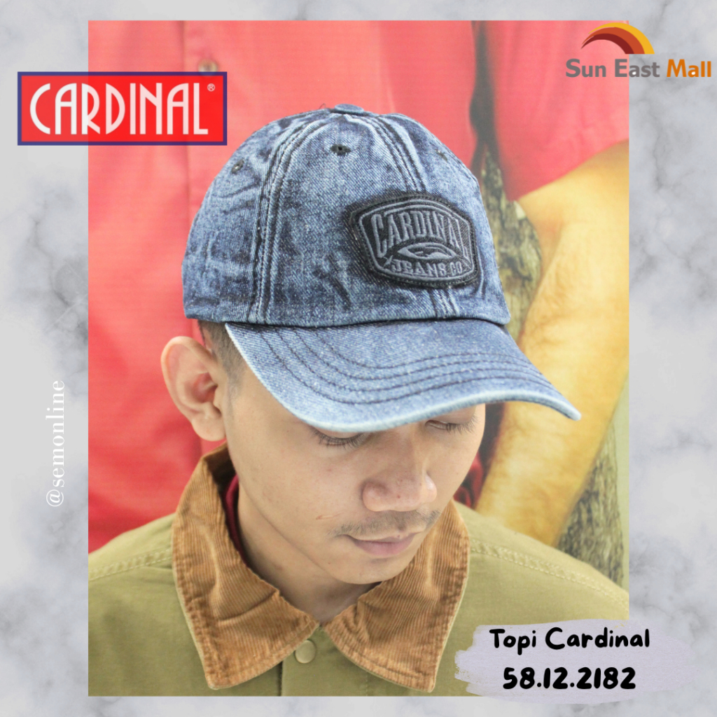 TOPI COWOK CARDINAL DENIM TERBARU26 // 58122182