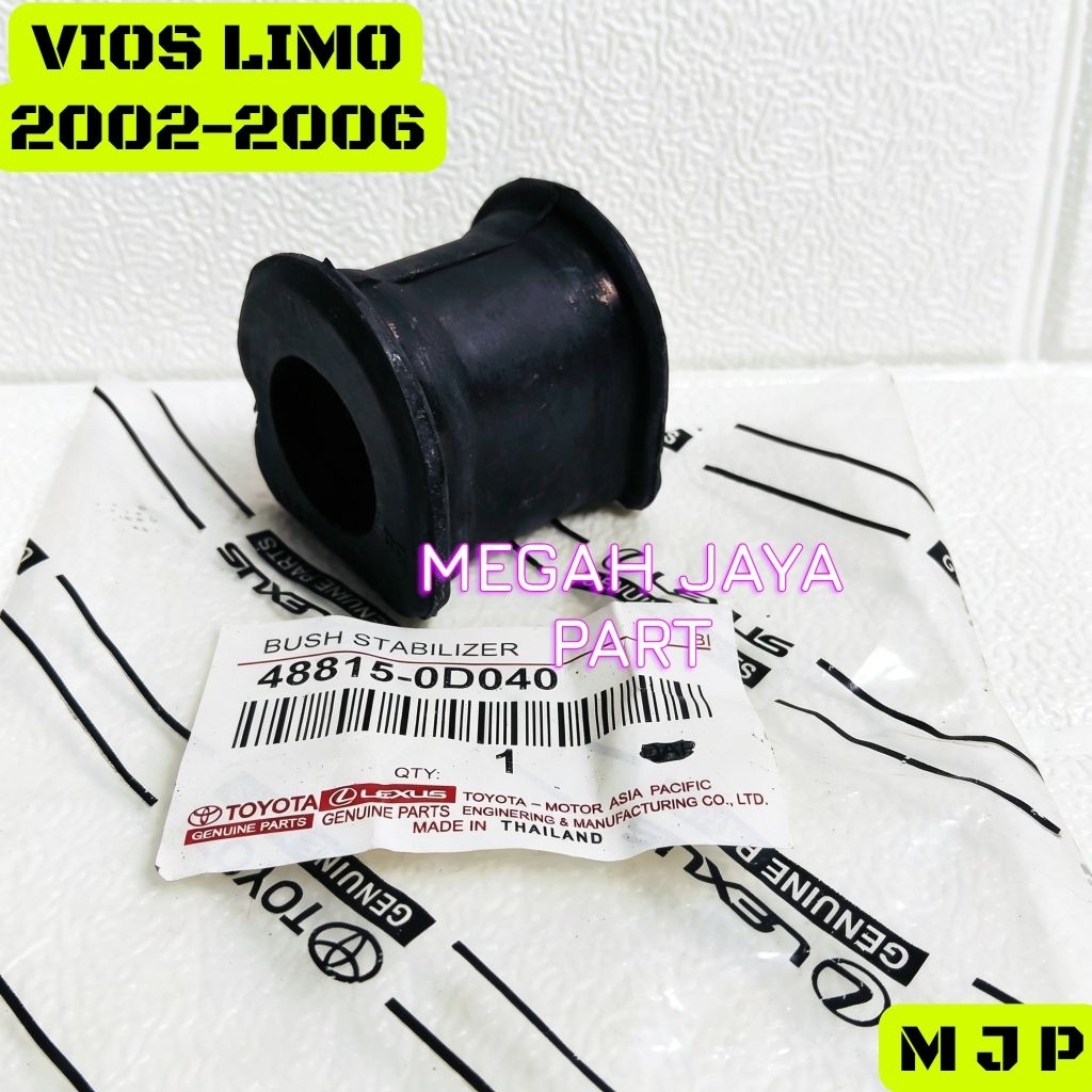 KARET STABIL/BUSH STABILIZER VIOS GEN1 ORIGINAL 1PCS 48815-0D040