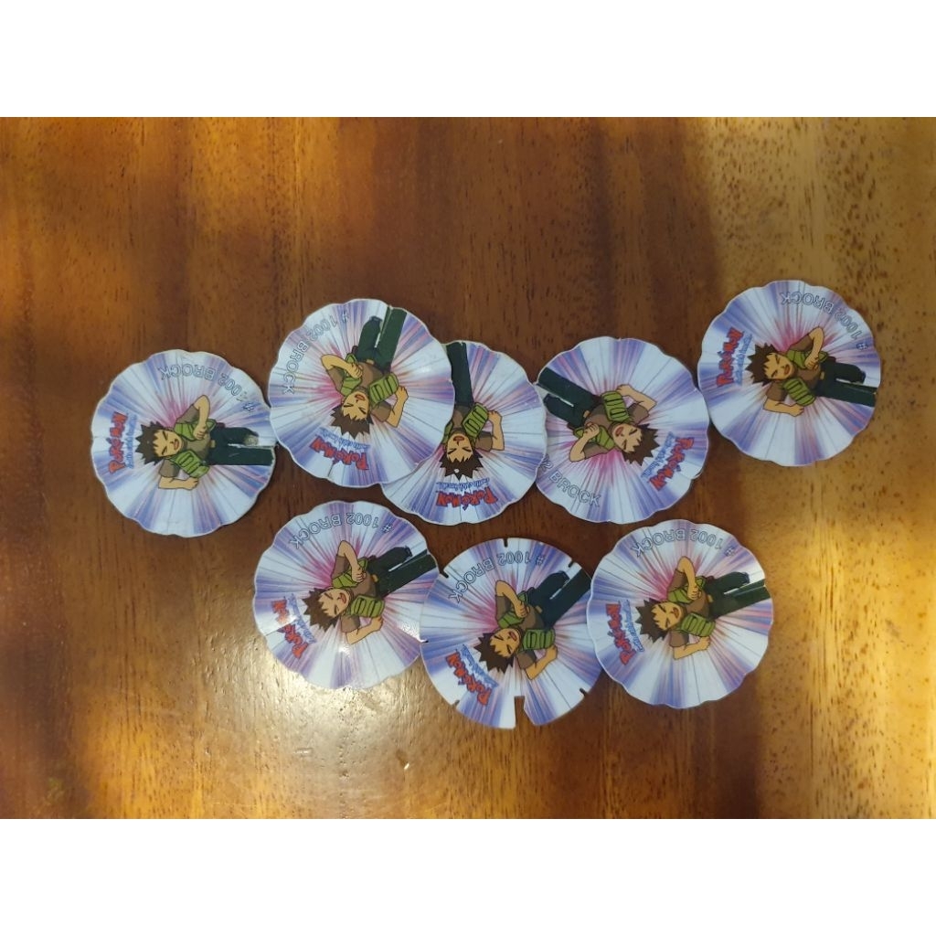 Tazos Smash Pokemon Brock