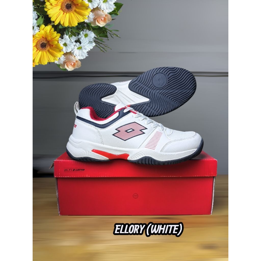 PROMOO SEPATU LOTTO PRIA_LOTTO ELLORY BADMINTON_SEPATU ORIGINAL