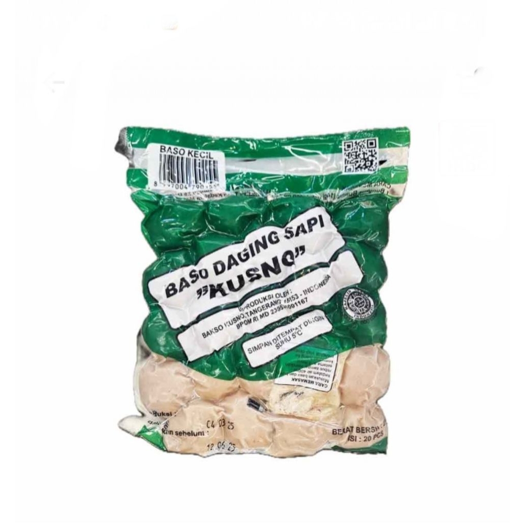 kusno baso daging sapi kecil 250 gram