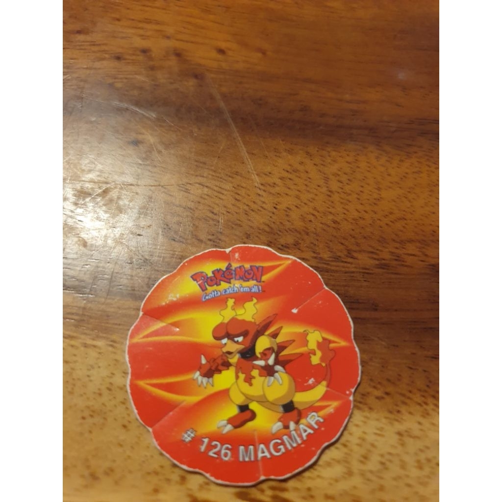 Tazos Smash Pokemon Magmar