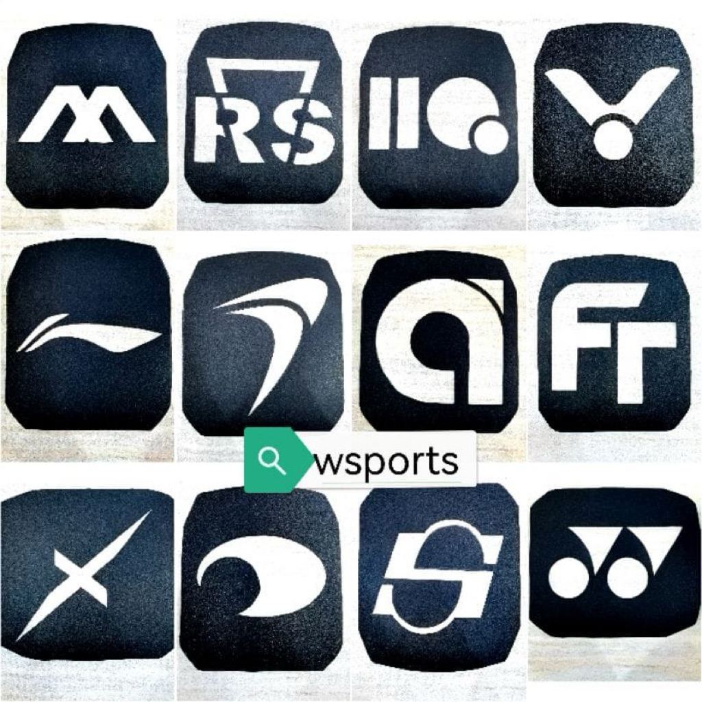 Stencil Card MIKA Logo Senar Raket Badminton