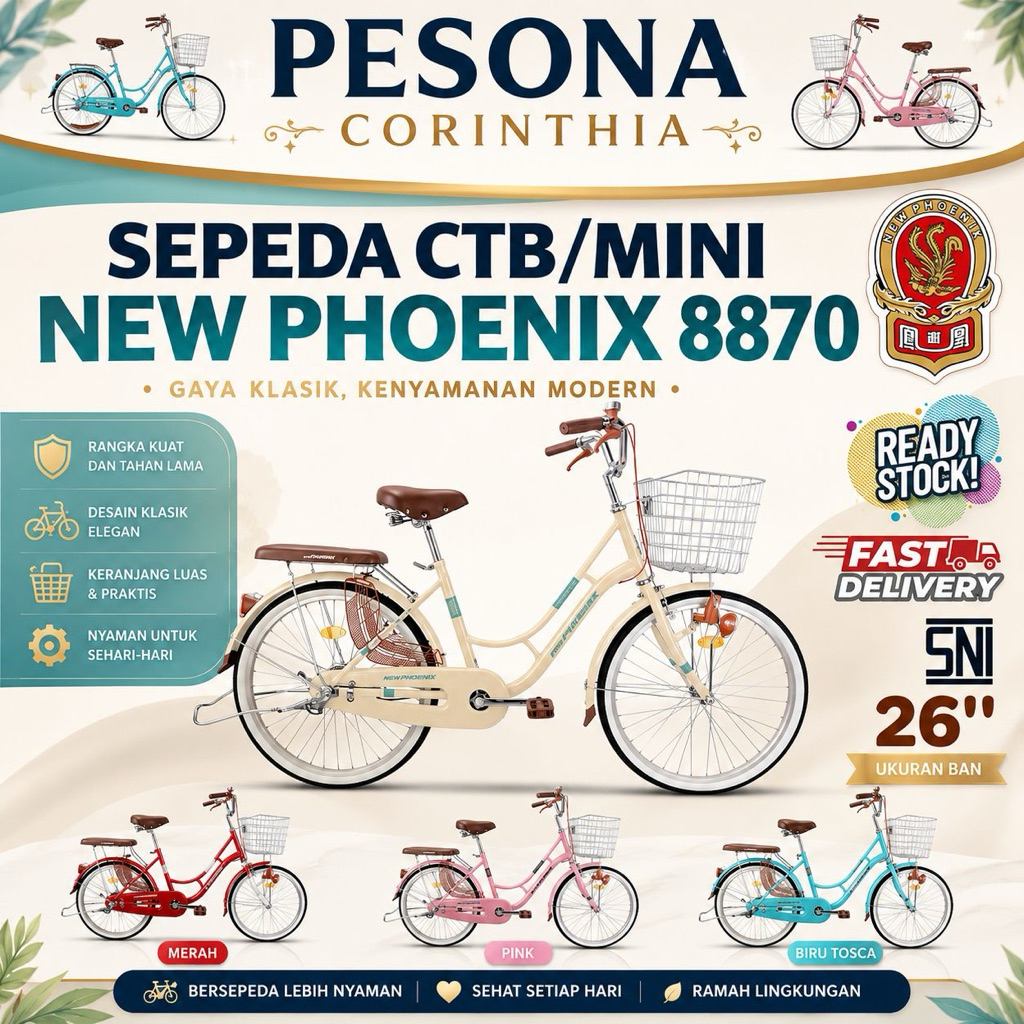 Sepda Mini 26” CTB 8870 New Phoenix
