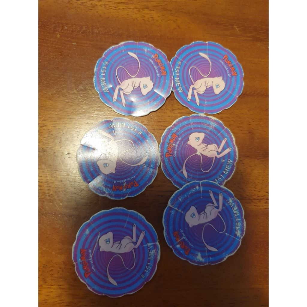Tazos Smash Pokemon Mew