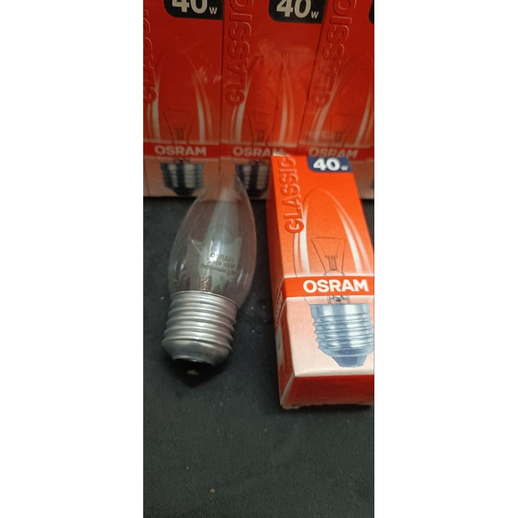 Osram Lampu Pijar classic B 40w E27 Clear