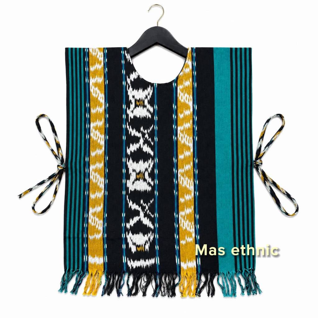 Rompi batik tenun vest pria wanita