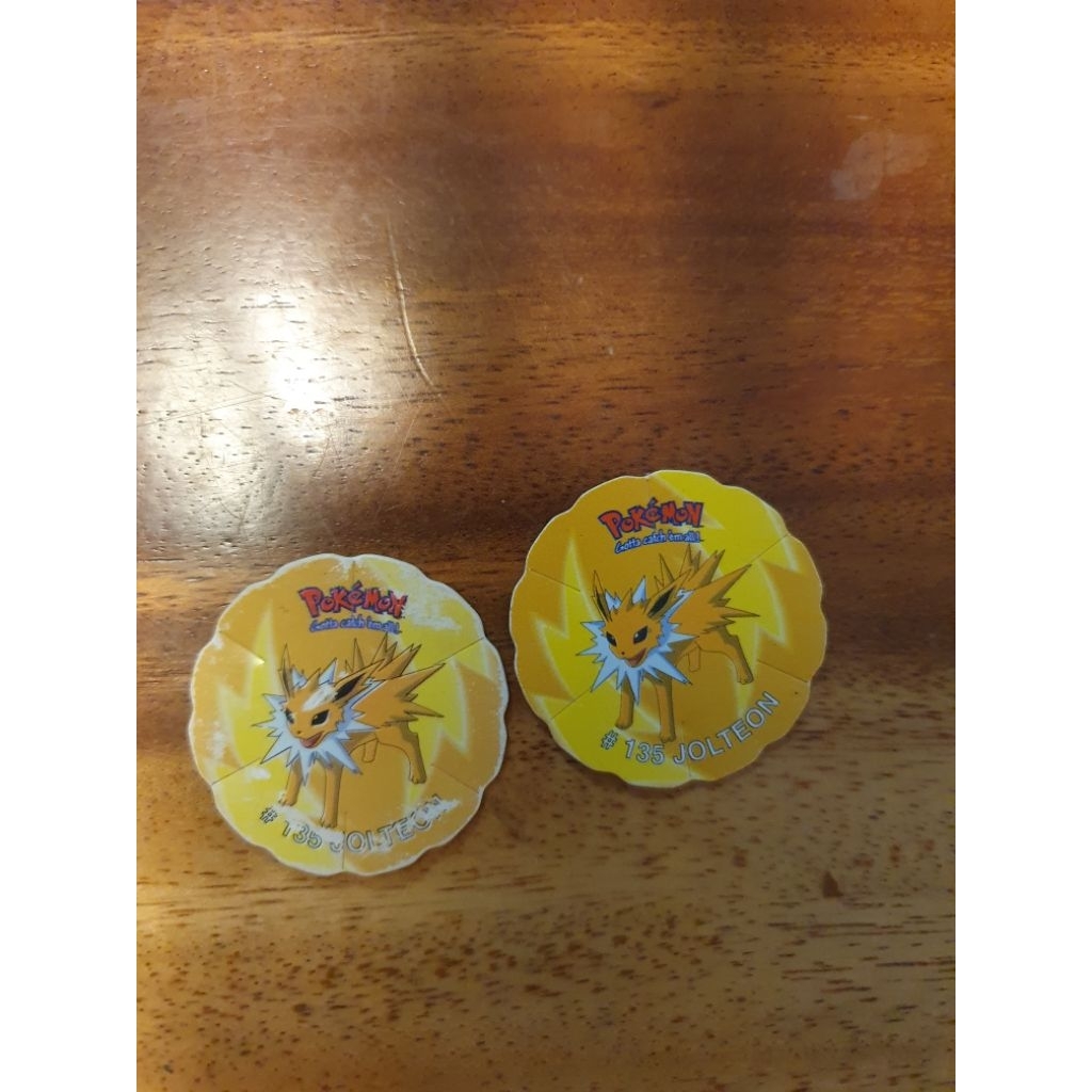 Tazos Smash Pokemon Jolteon