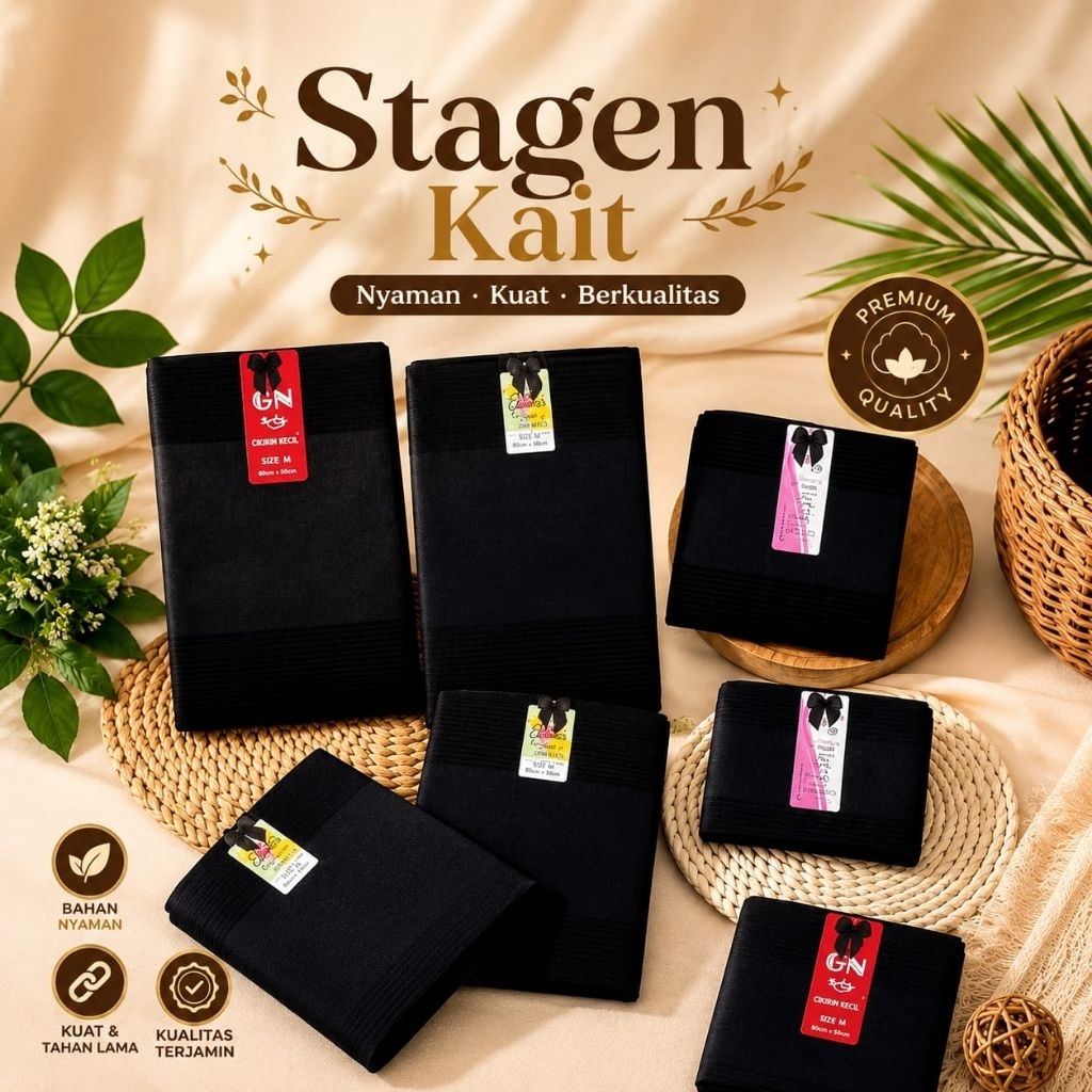 Streples Kait/Stagen Bali/Pengecil Perut/Korset/Streples Kait