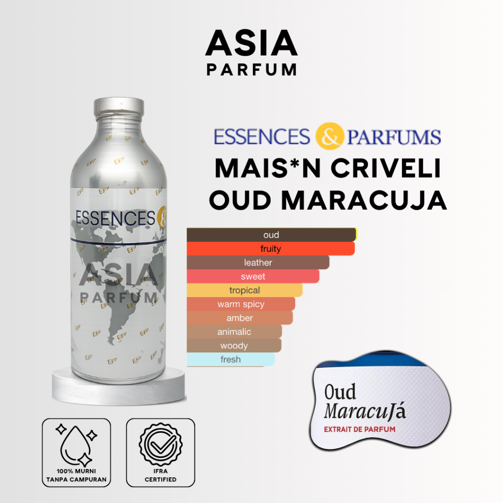 ESSENCES & PARFUMS ORACLE 10005 - BIBIT PARFUM MC OUD MARACUJA - SEGEL & REPACK 100G