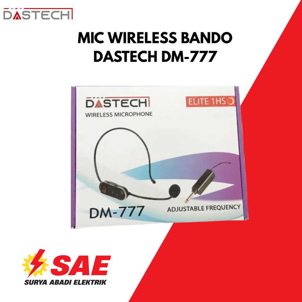 Mic / Microphone Bando Wireless Dastech DM-777