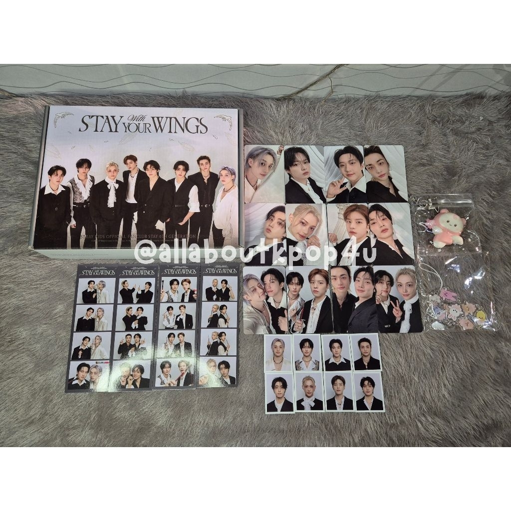 [READY STOCK] STRAY KIDS 6TH GEN FANKIT STAY WITH YOUR WINGS OFFICIAL