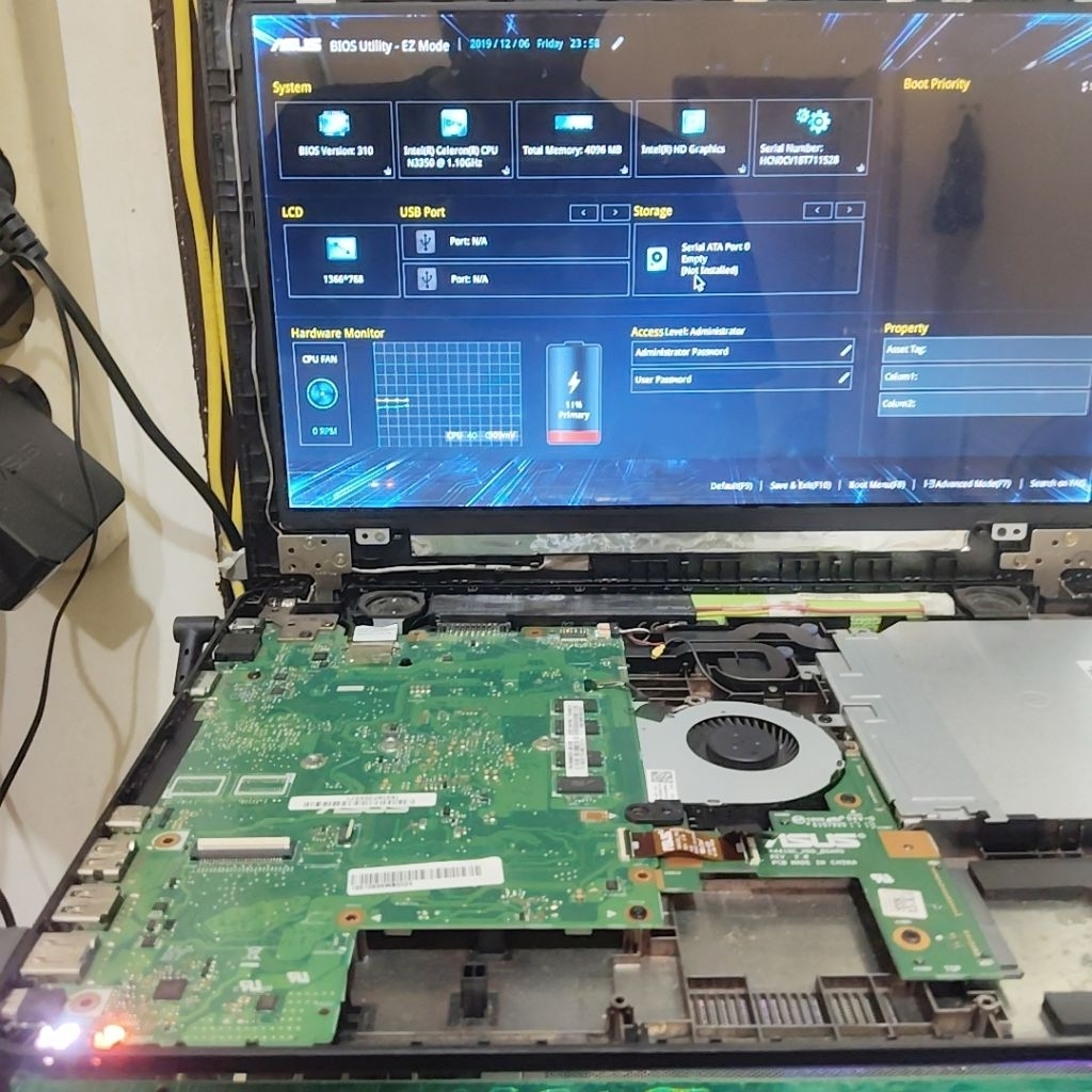 MAINBOARD MESIN MOTHERBOARD MB ASUS X441N X441NA RAM 4GB