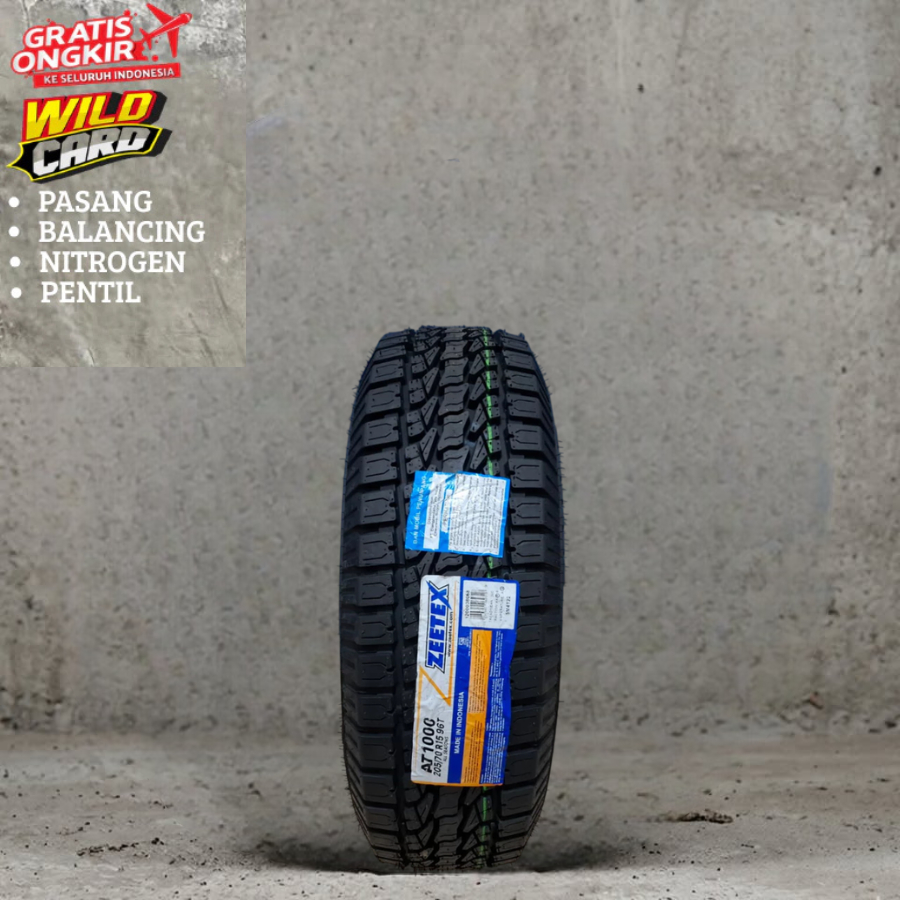 Ban Tubles Zeetex AT1000 205 70 R15 Semi Offroad Ban Mobil Innova L300 Xpander
