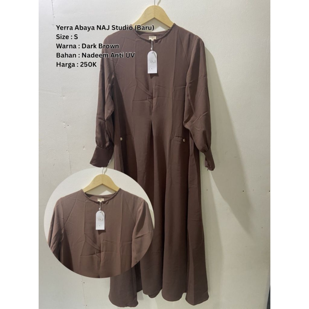 PRELOVED ABAYA YERRA NAJ STUDIO