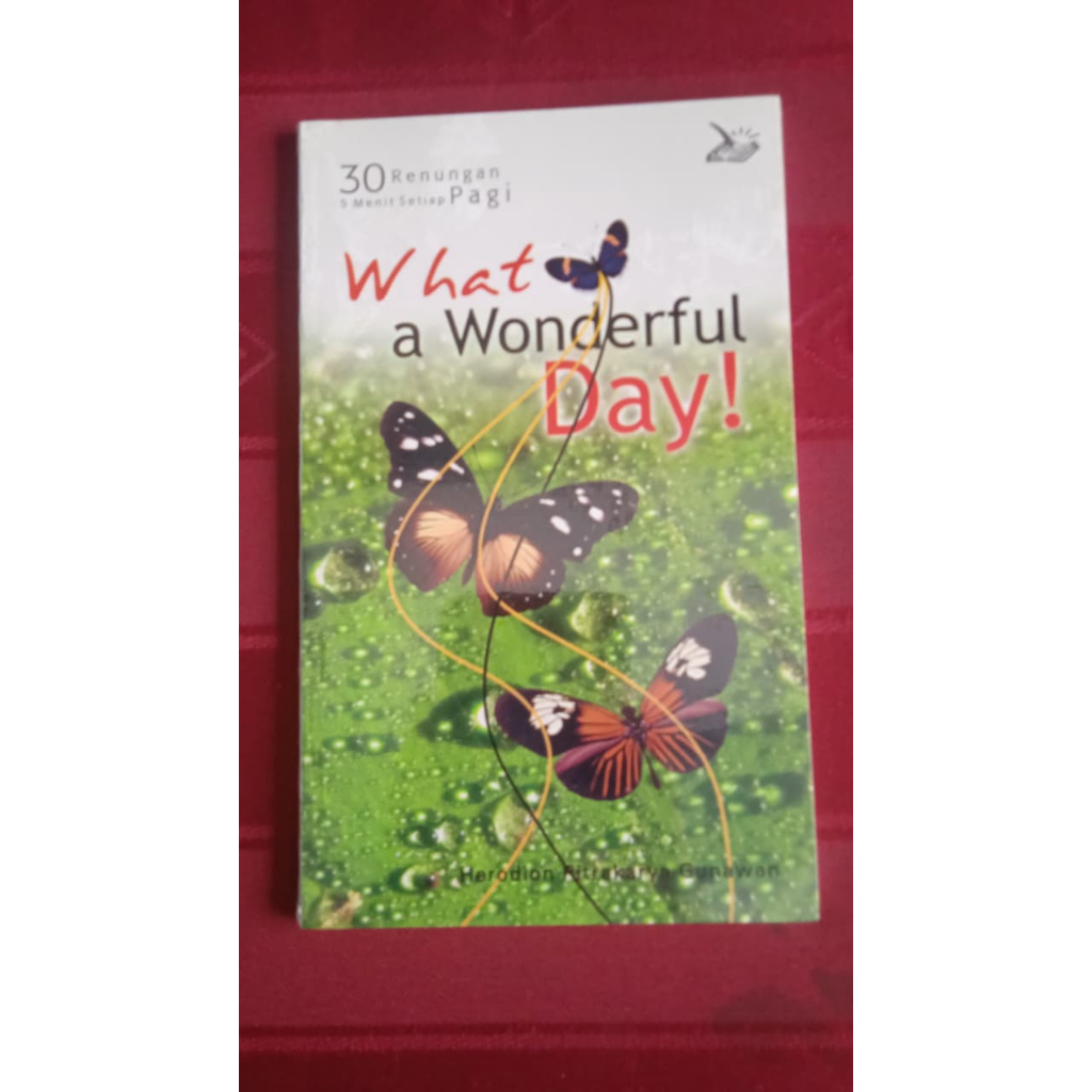 BUKU WHAT A WONDERFULL DAY- 30 RENUNGAN PAGI