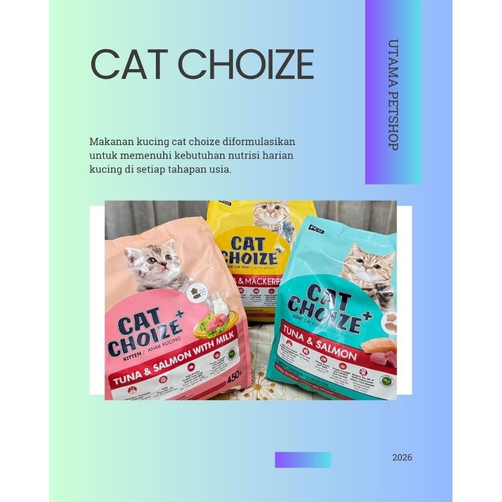 Cat Choize Plus Adult 500gr and Kitten 450gr