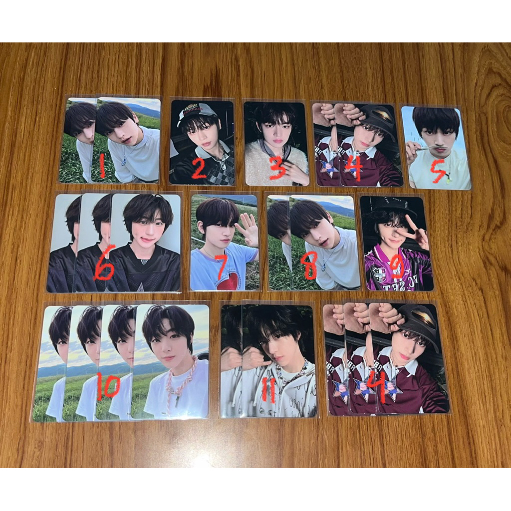 [OFFICIAL] WTS JUAL PHOTOCARD IDID YONGHOON MINJAE WONBIN YOOCHAN SEONGHYEON JUNHYUK SEMIN POB ALBUM