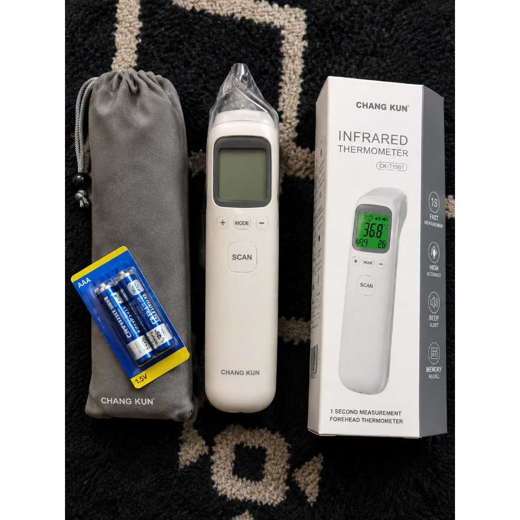 Termometer infrared thermogun