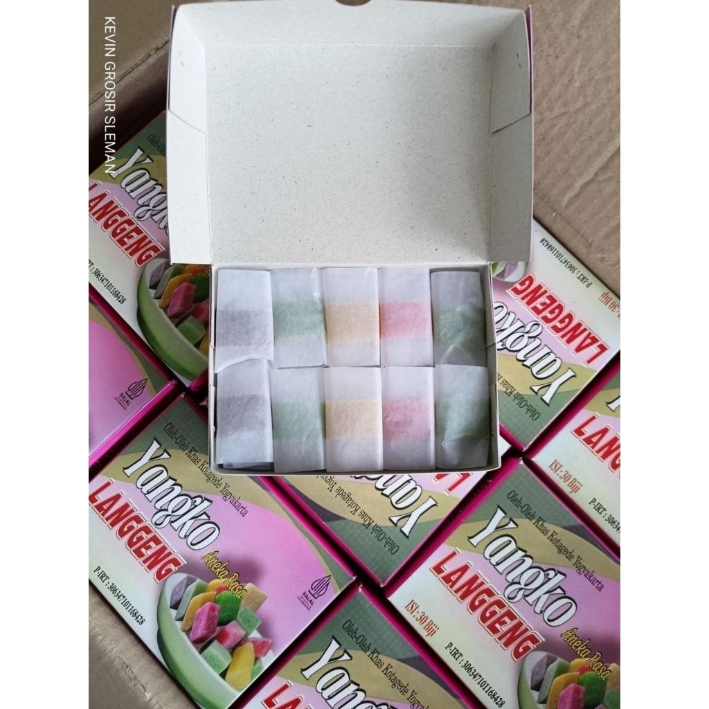 Yangko Aneka Rasa isi 30 pcs exp aman Yangko Mix