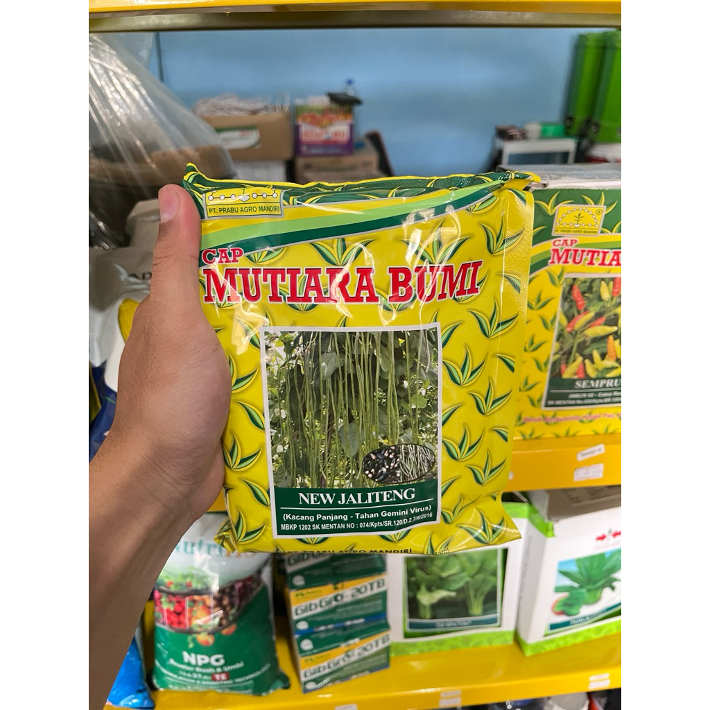 Benih Kacang Panjang New Jaliteng Mutiara Bumi