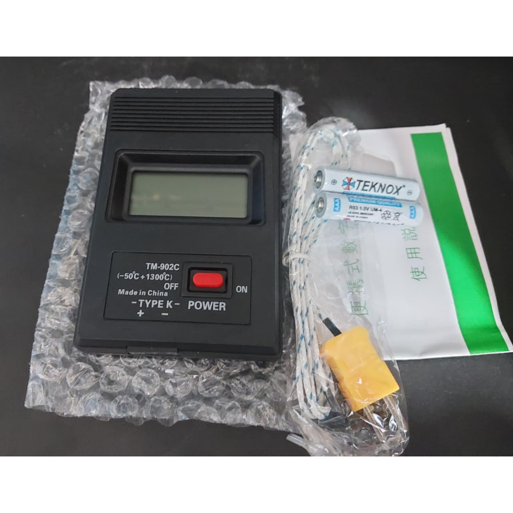 Thermometer Digital with Probe Thermocouple type k | Termometer Digital