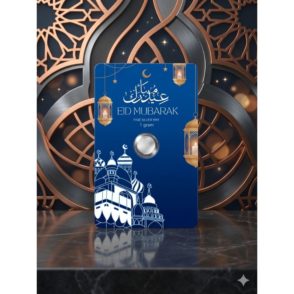 Silverium Eid Mubarok series 1gram