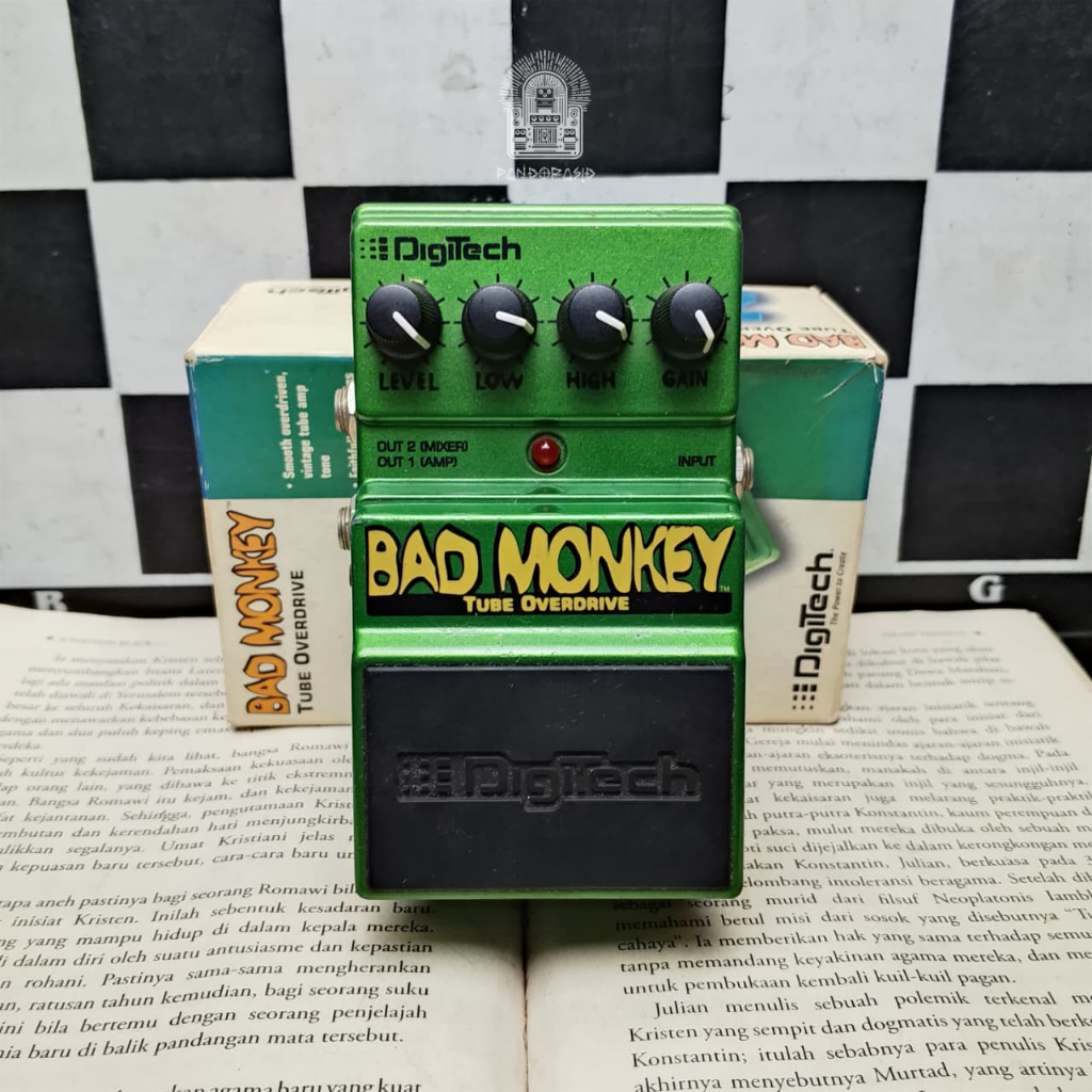 DigiTech Bad Monkey Tube Overdrive Stomp Pedal