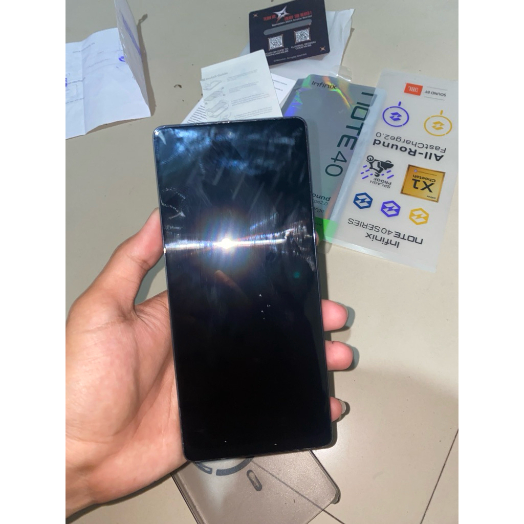 lcd lokal infinix note 40 nyala