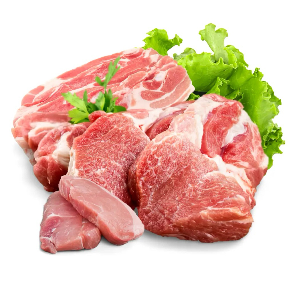 Daging babi segar 1kg