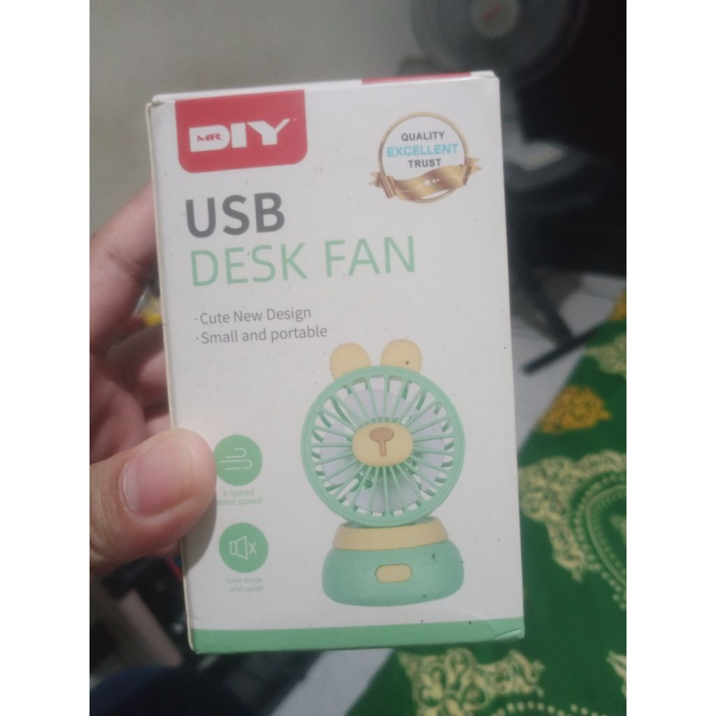 Preloved Kipas MR DIY Normal Berisik