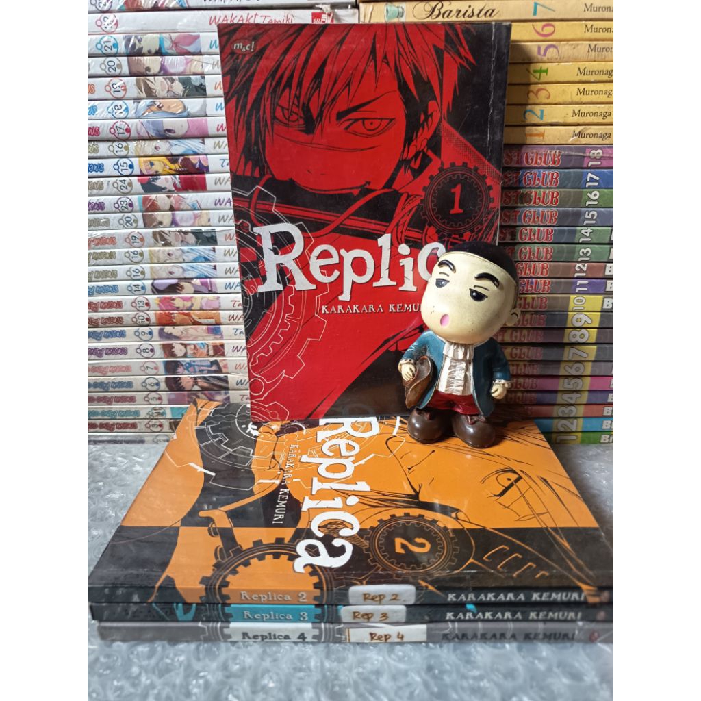 Komik Replica 1-4 end by Karakara Kemuri.