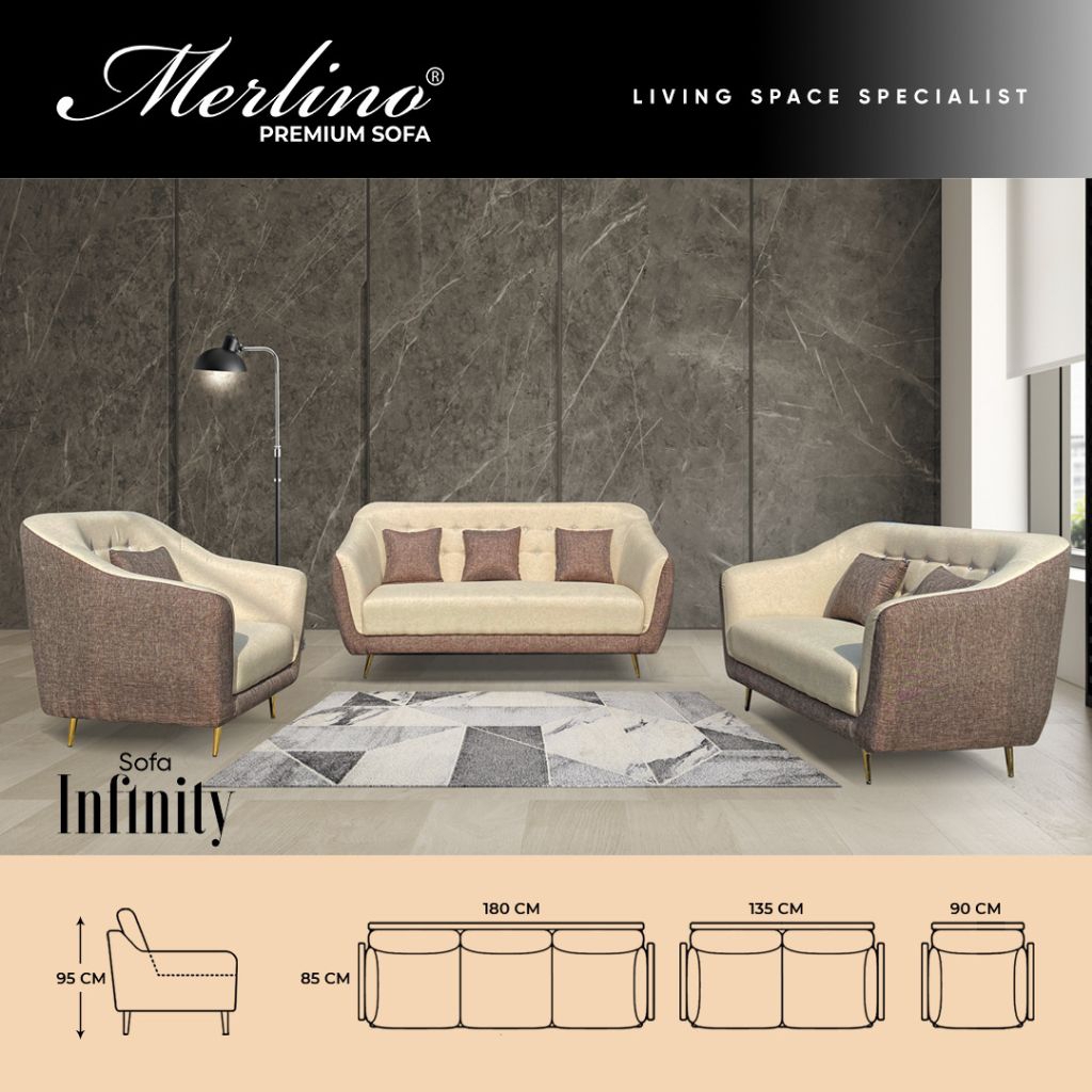 Sofa merlino infinity 321