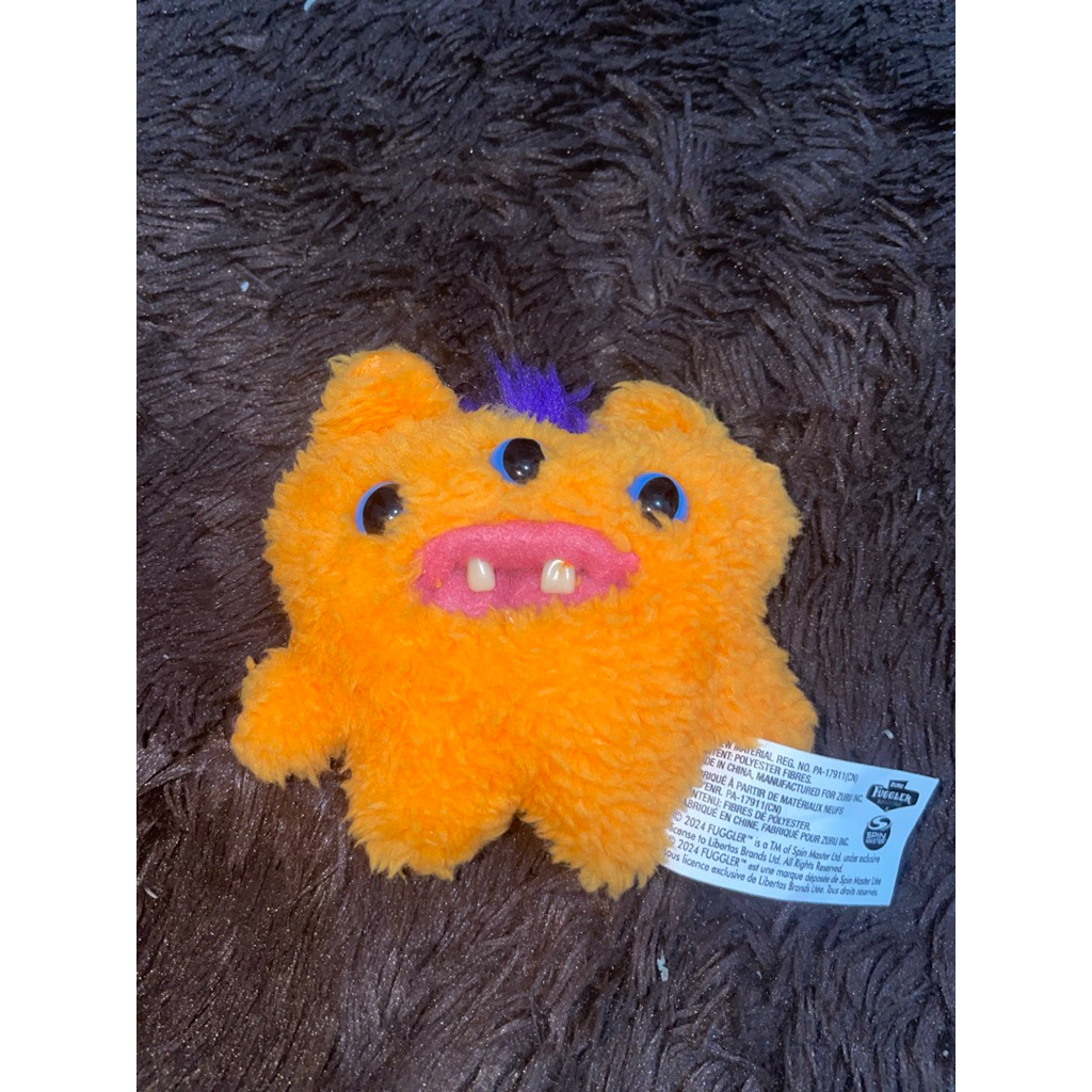 baby fuggler doll orange no box