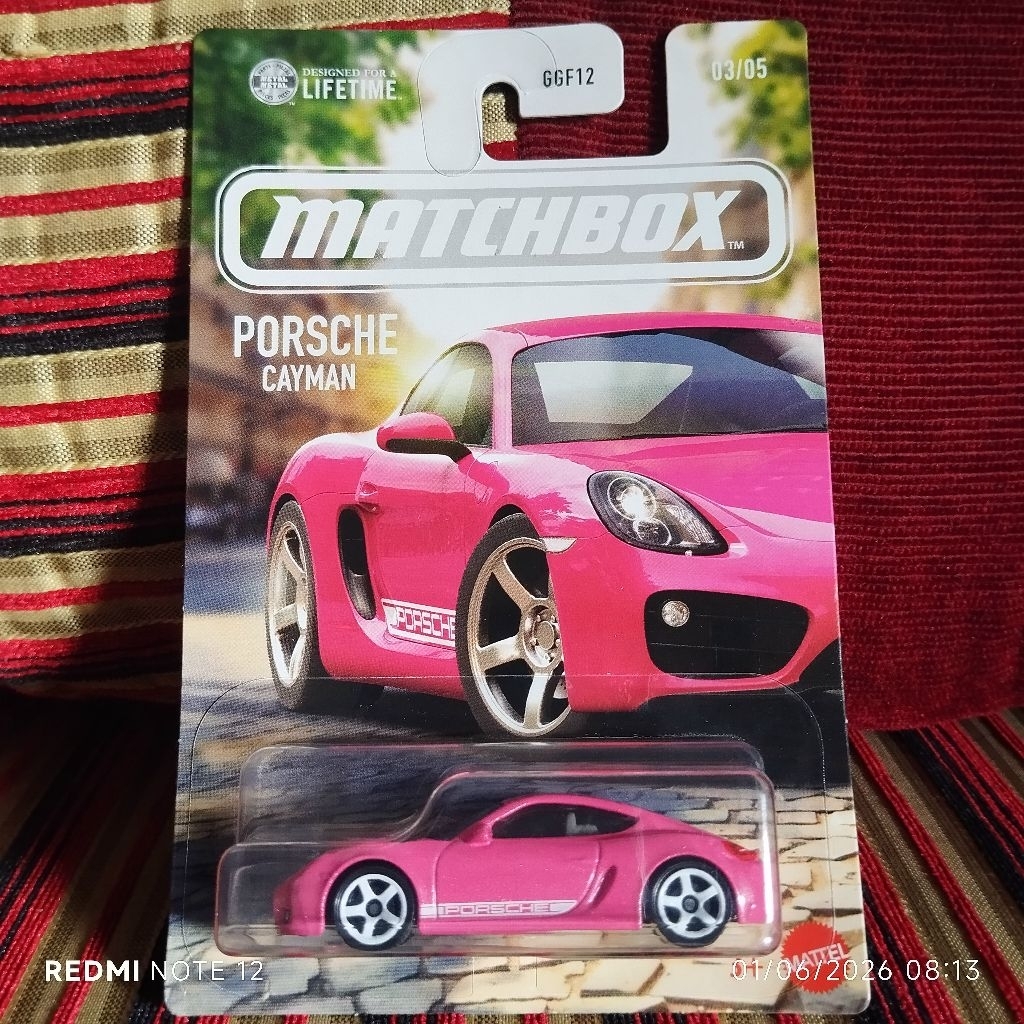 Matchbox Porsche Cayman (Pink)