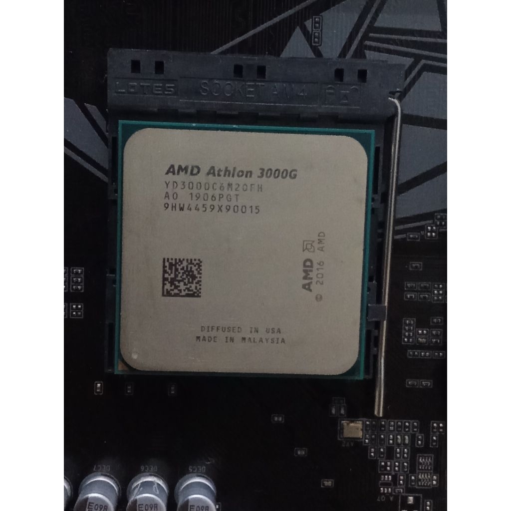 amd athlon 3000g am4 tray