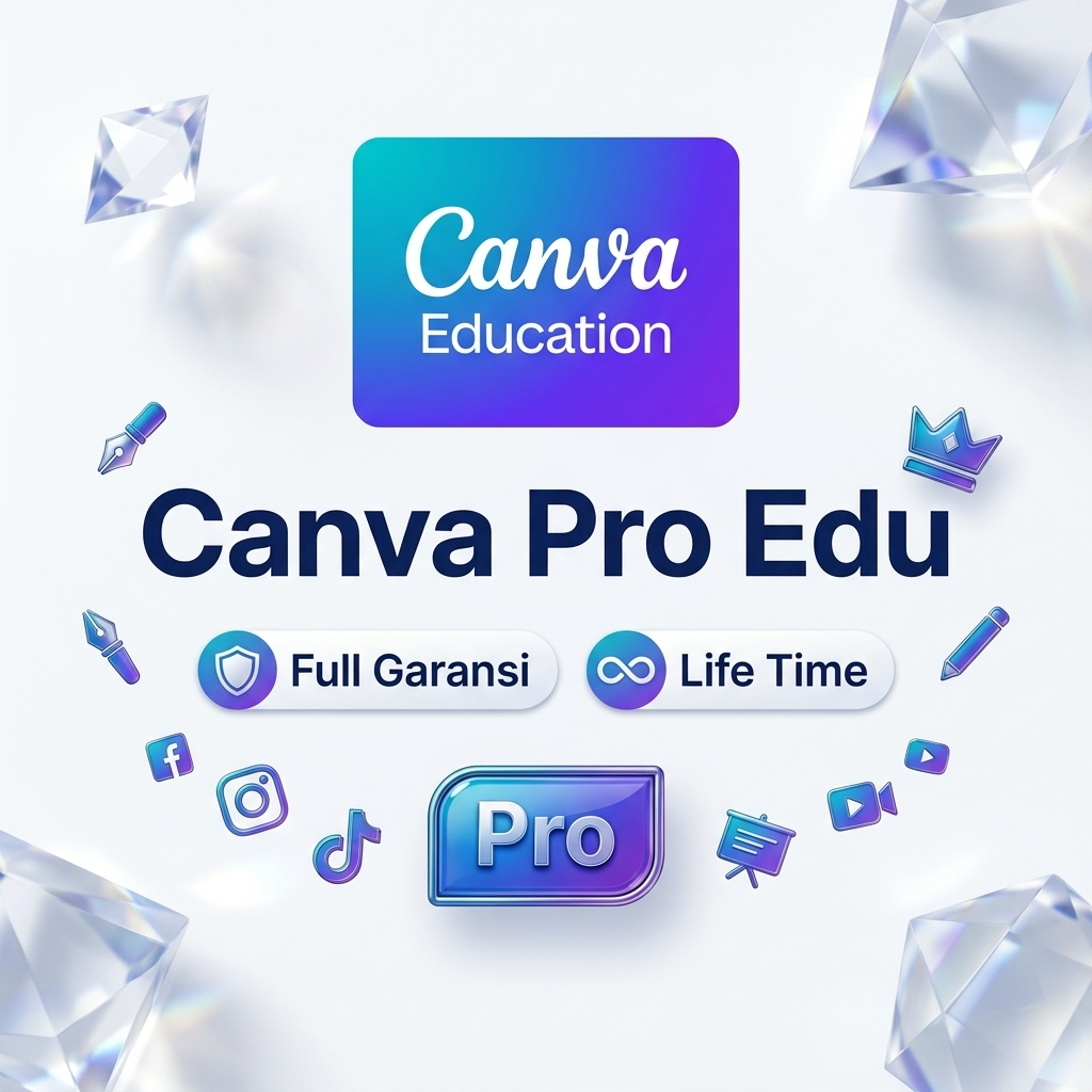 LIFETIME 1 Juta+ Template Canva Pro Premium Siap Pakai Full Garansi