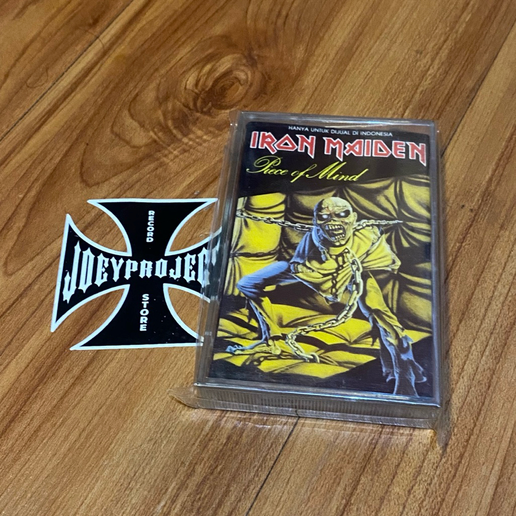 kaset iron maiden - piece of mind