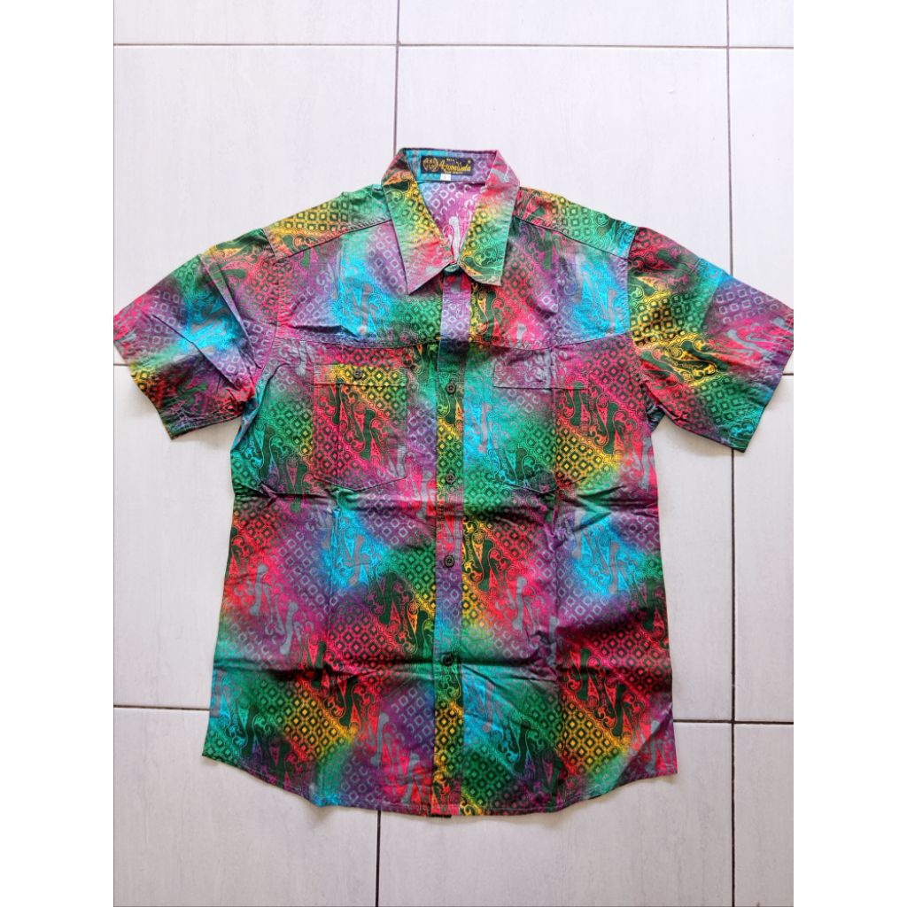 preloved kemeja batik Arjuna Weda size L