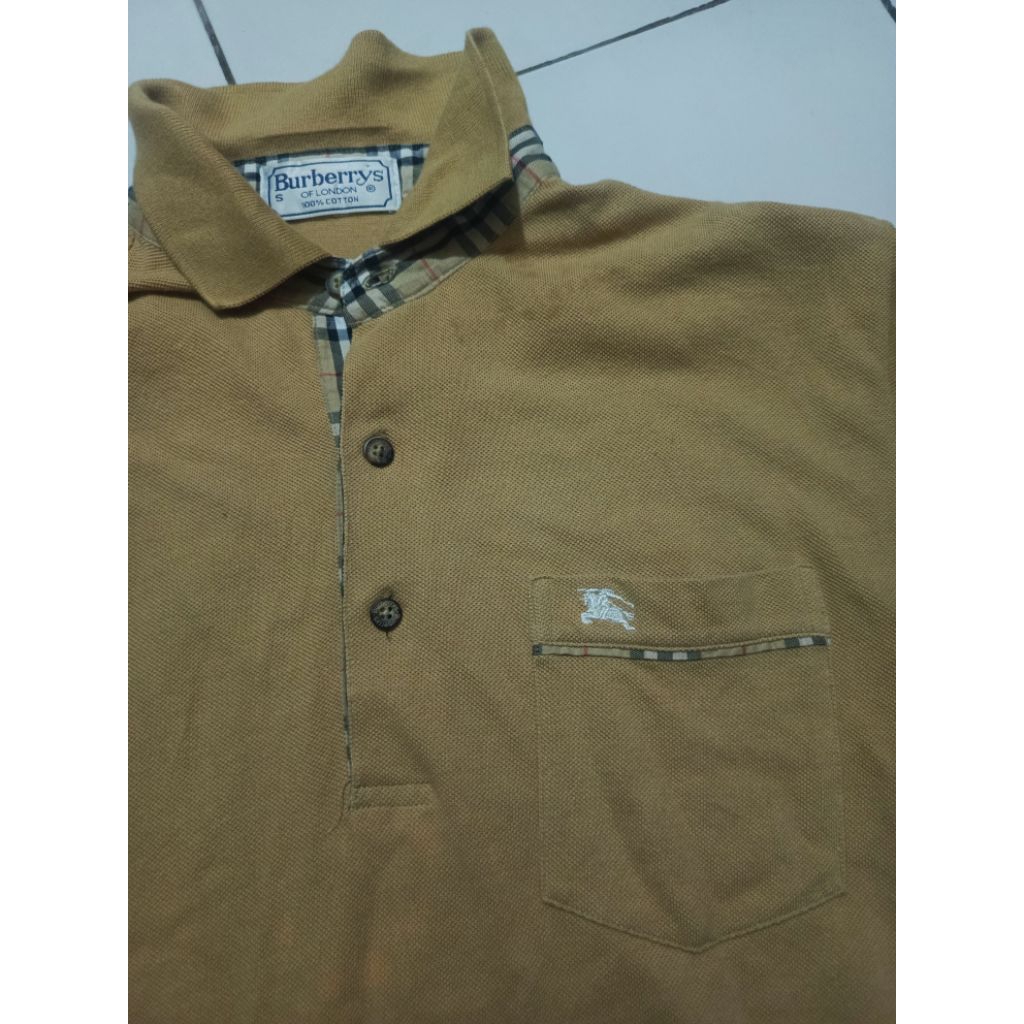 tshirt polo burberry