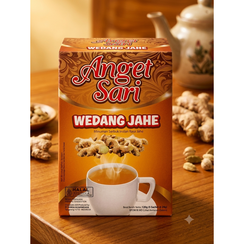 Anget Sari Wedang jahe