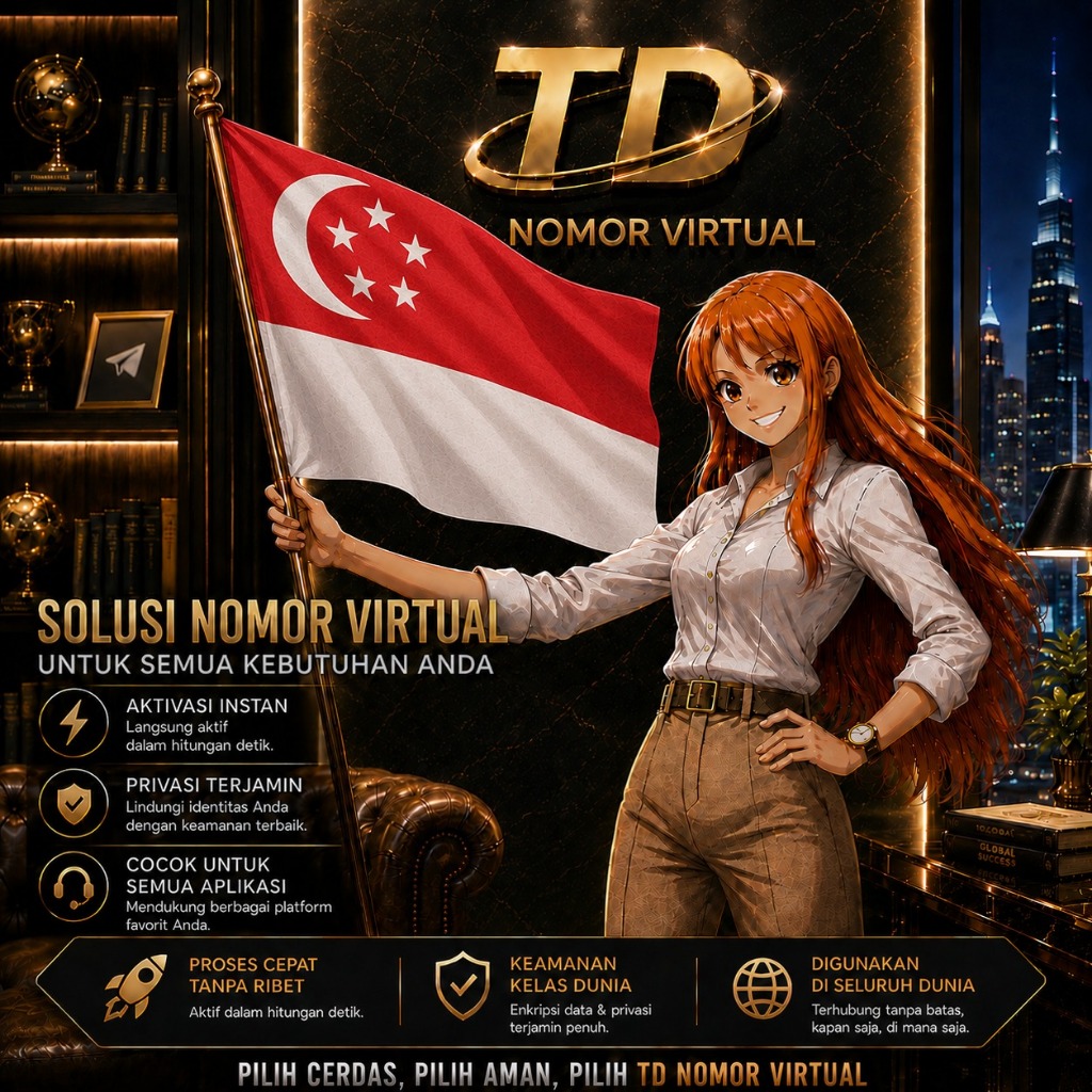 Nomor Virtual Luar Negeri VIP Singapura