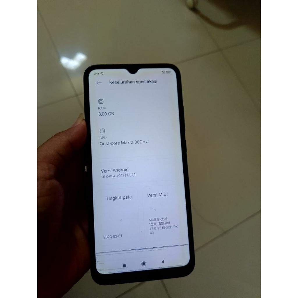 Redmi 9A ram 3/32