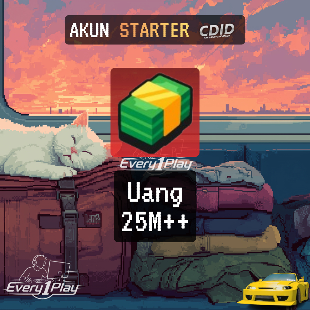 Akun Car Driving Indonesia Uang 25M+ - Akun Roblox CDID Car Driving Indonesia