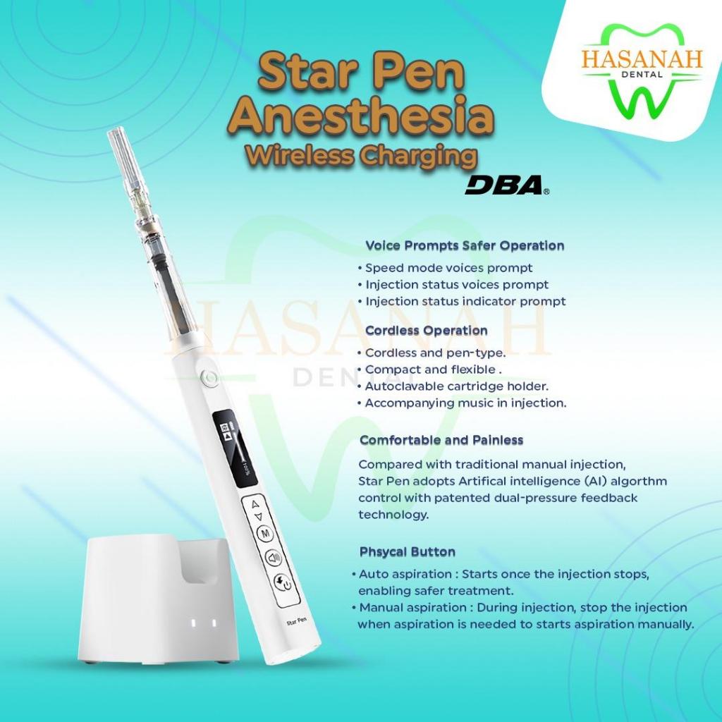 Citoject Star Pen Dental Anesthesia Wireless Charge |Citojec anastesi ampul digital - DBA
