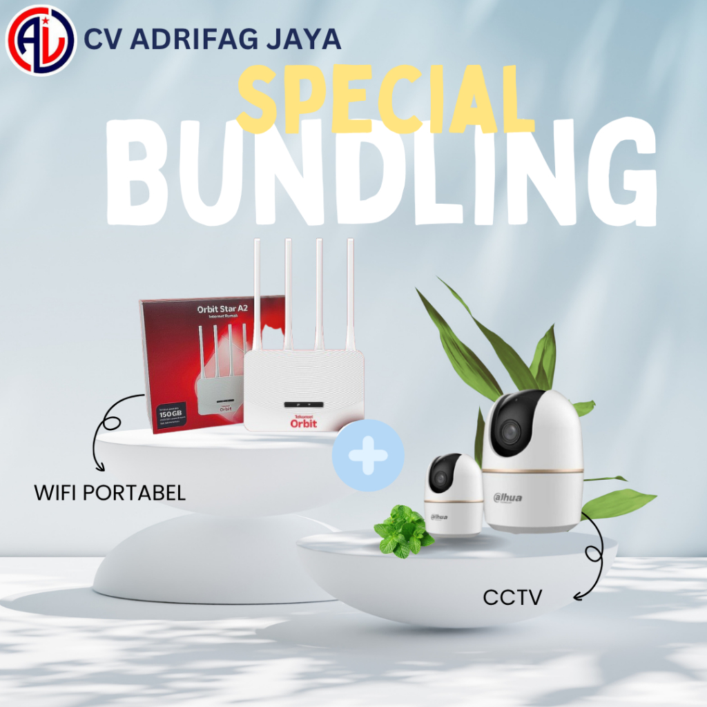 BUNDLING CCTV + WIFI MURAH BERKUALITAS